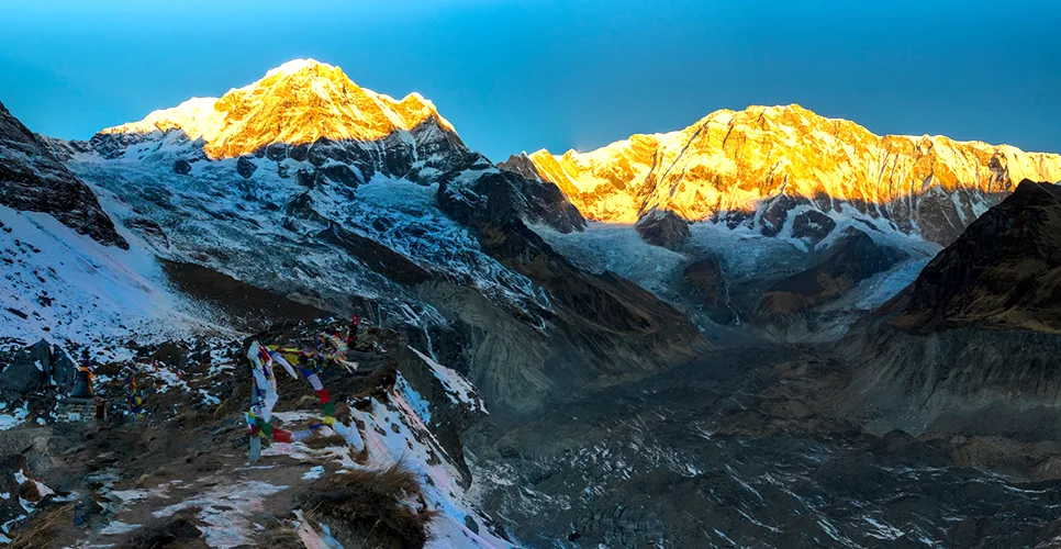 Morning View of Mount Annapurna