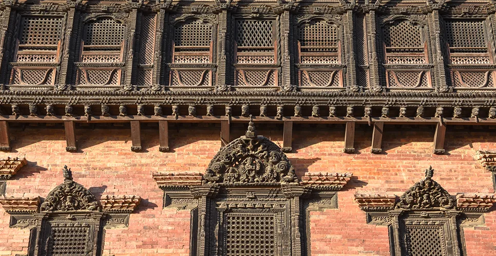 Durban square at Bhaktapur in Nepal