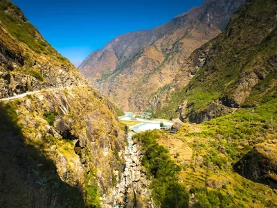 Landscape of Manang