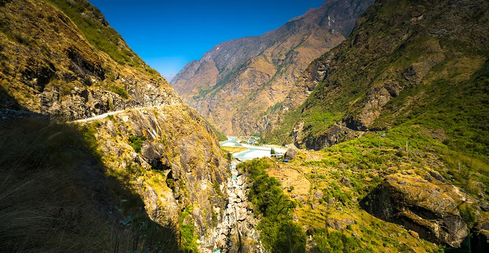 Landscape of Manang