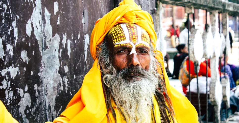 Portrait of a Sadhu