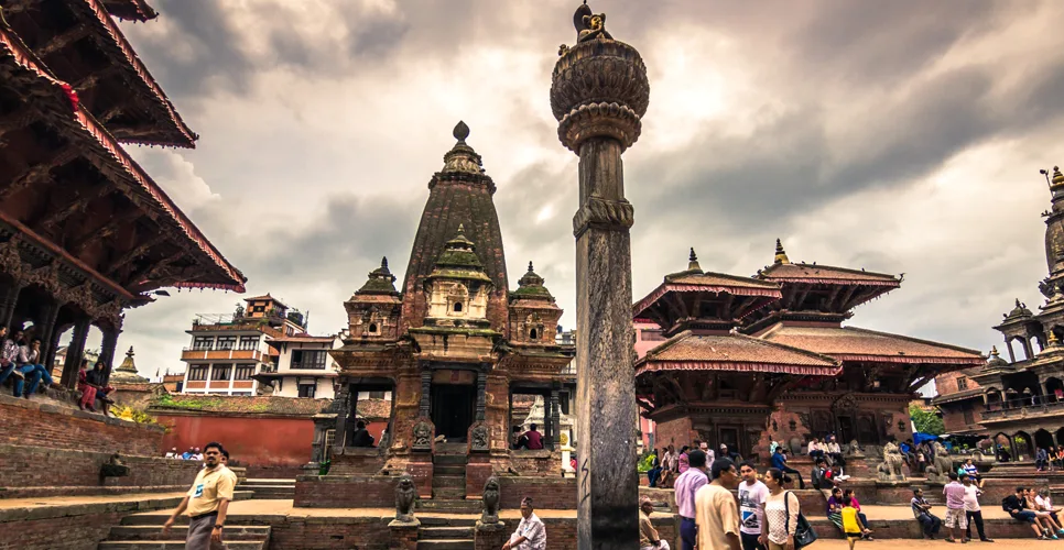 Royal square of Patan