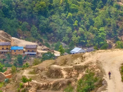 Sankhu and Nagarkot Road