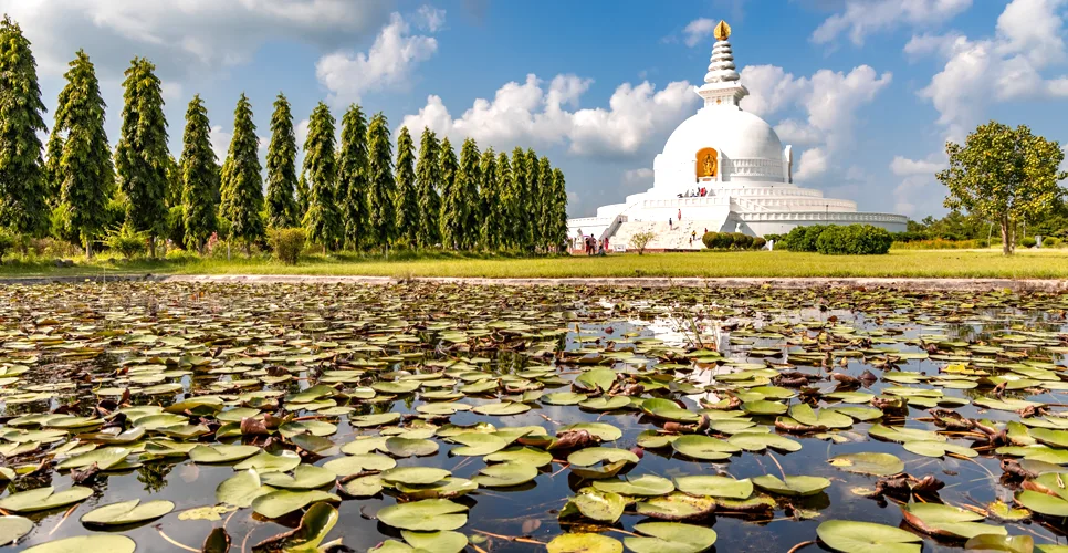 World Peace Stupa in Lumbini