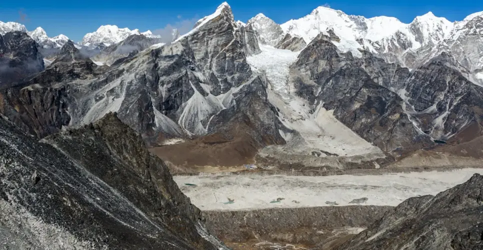 View of Lobuche Peak